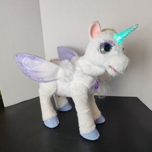 Furreal Friends StarLily Magical Unicorn Electronic Plush Toy Star Lily